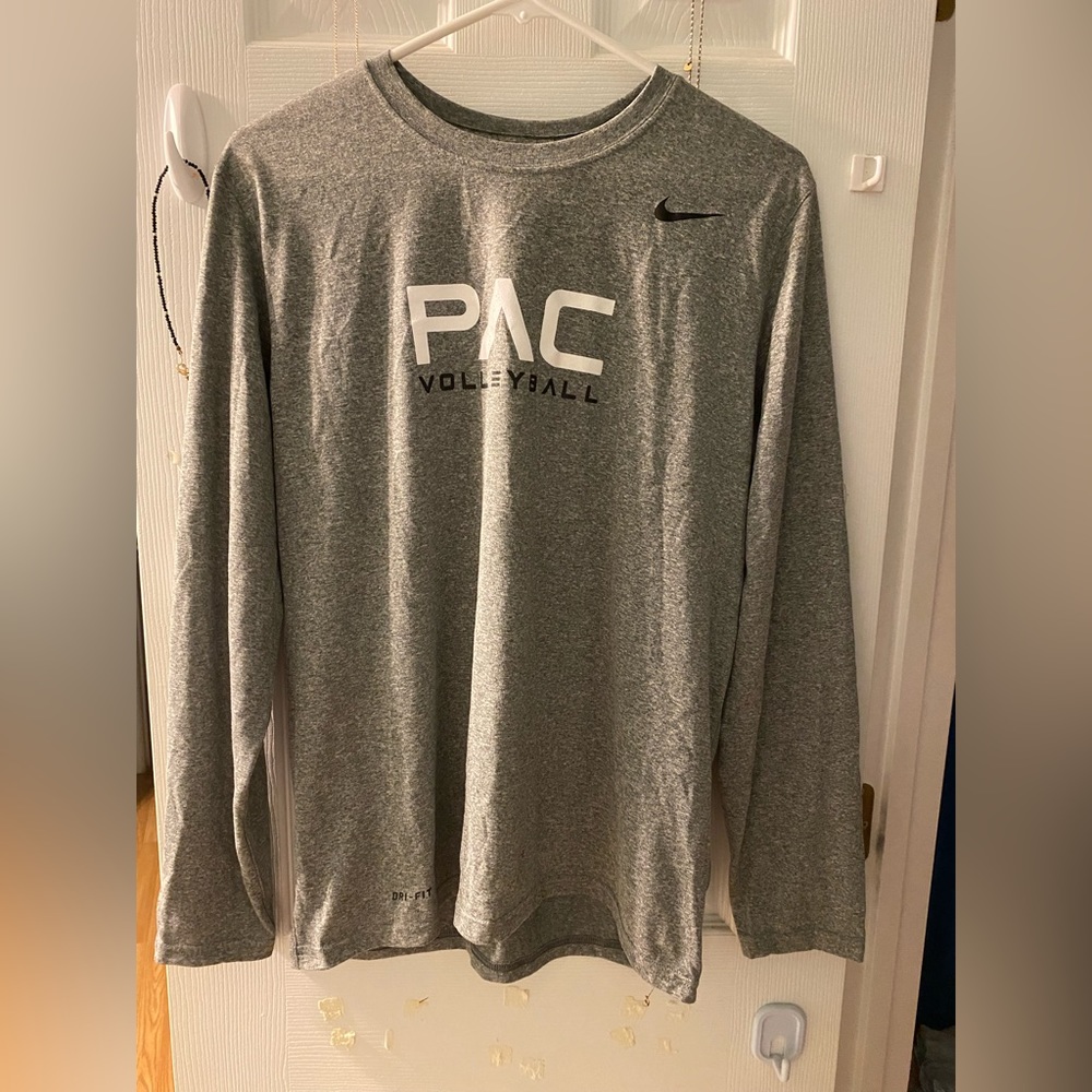 Women’s Nike Dri-Fit Long Sleeve T-shirt with PAC Volleyball Logo